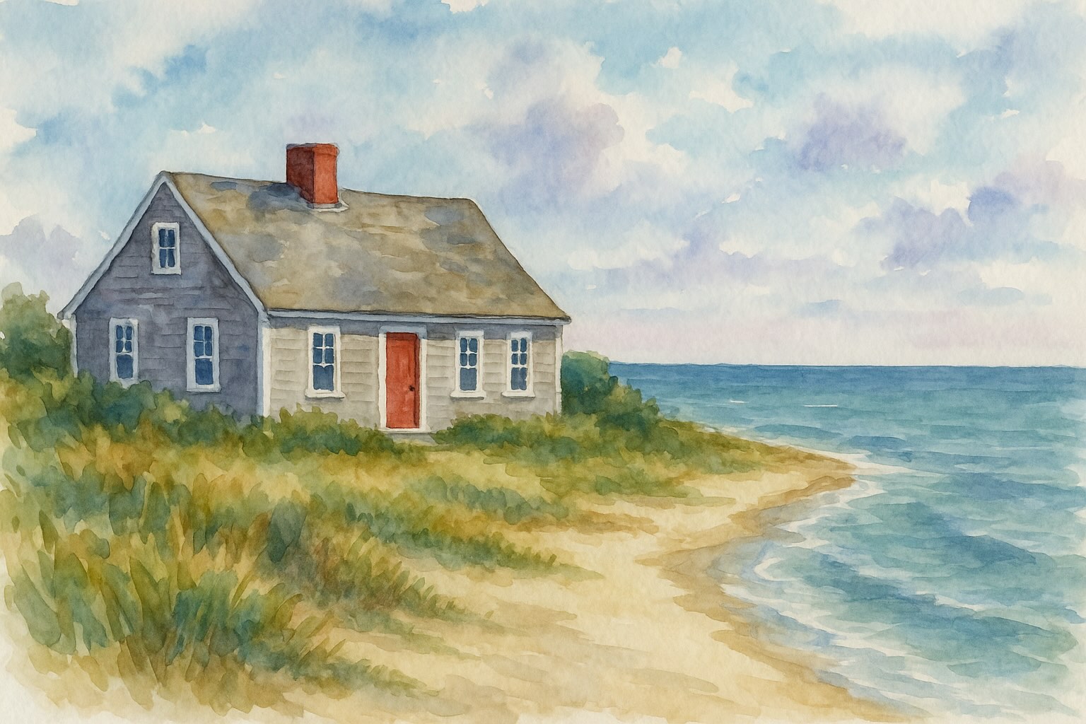 Beautiful Cape Cod style home design